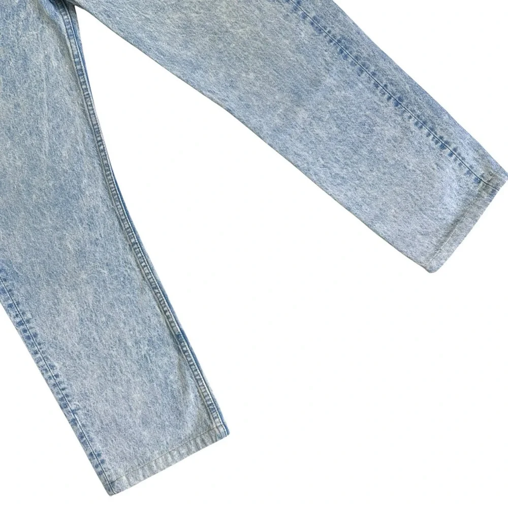 Vtg 80s Levis 501 Jeans Made USA Men 33x30 (Fits 32x28) Acid Wash Hair Band Rock